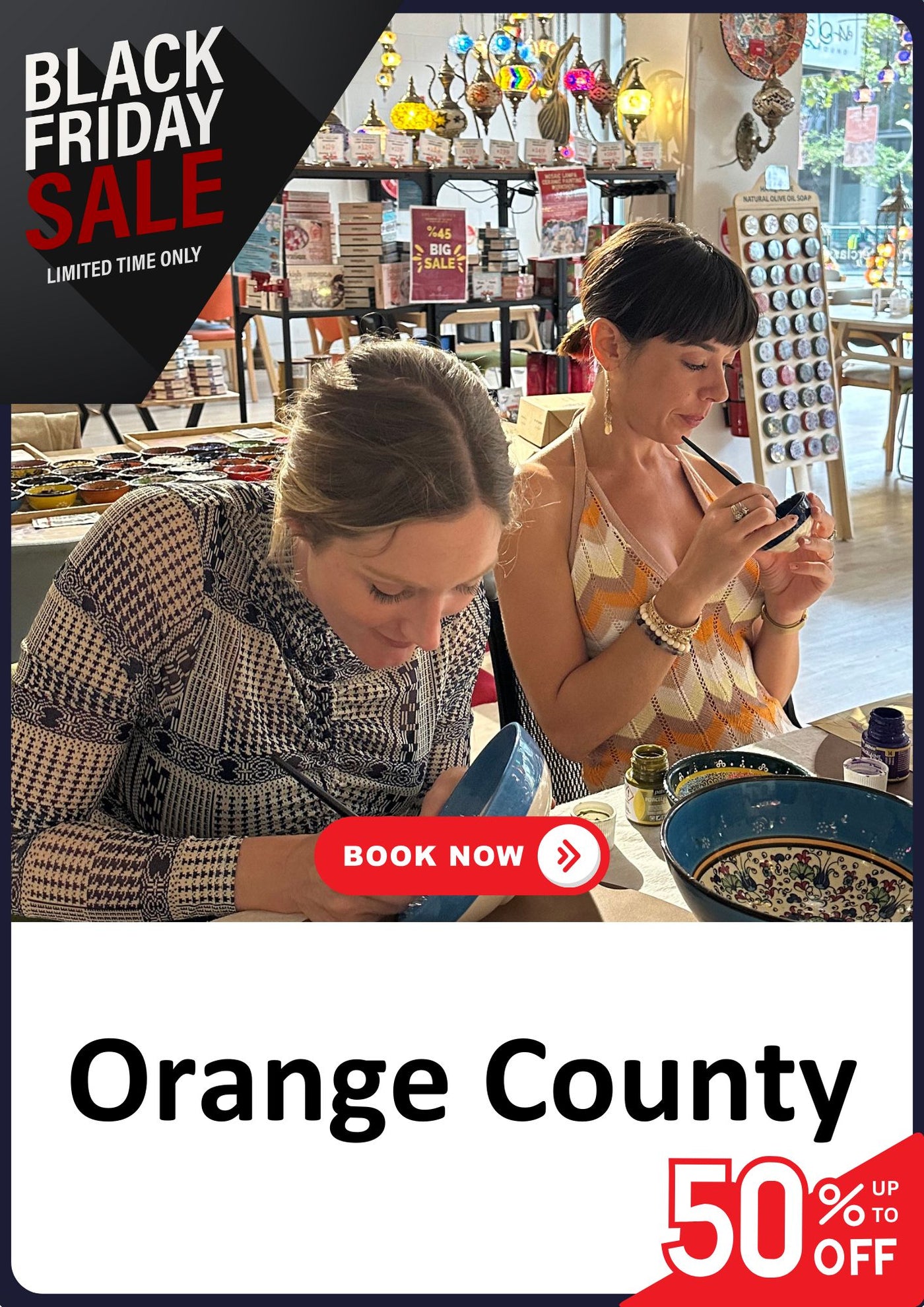 Ceramic Painting Classes in Orange County