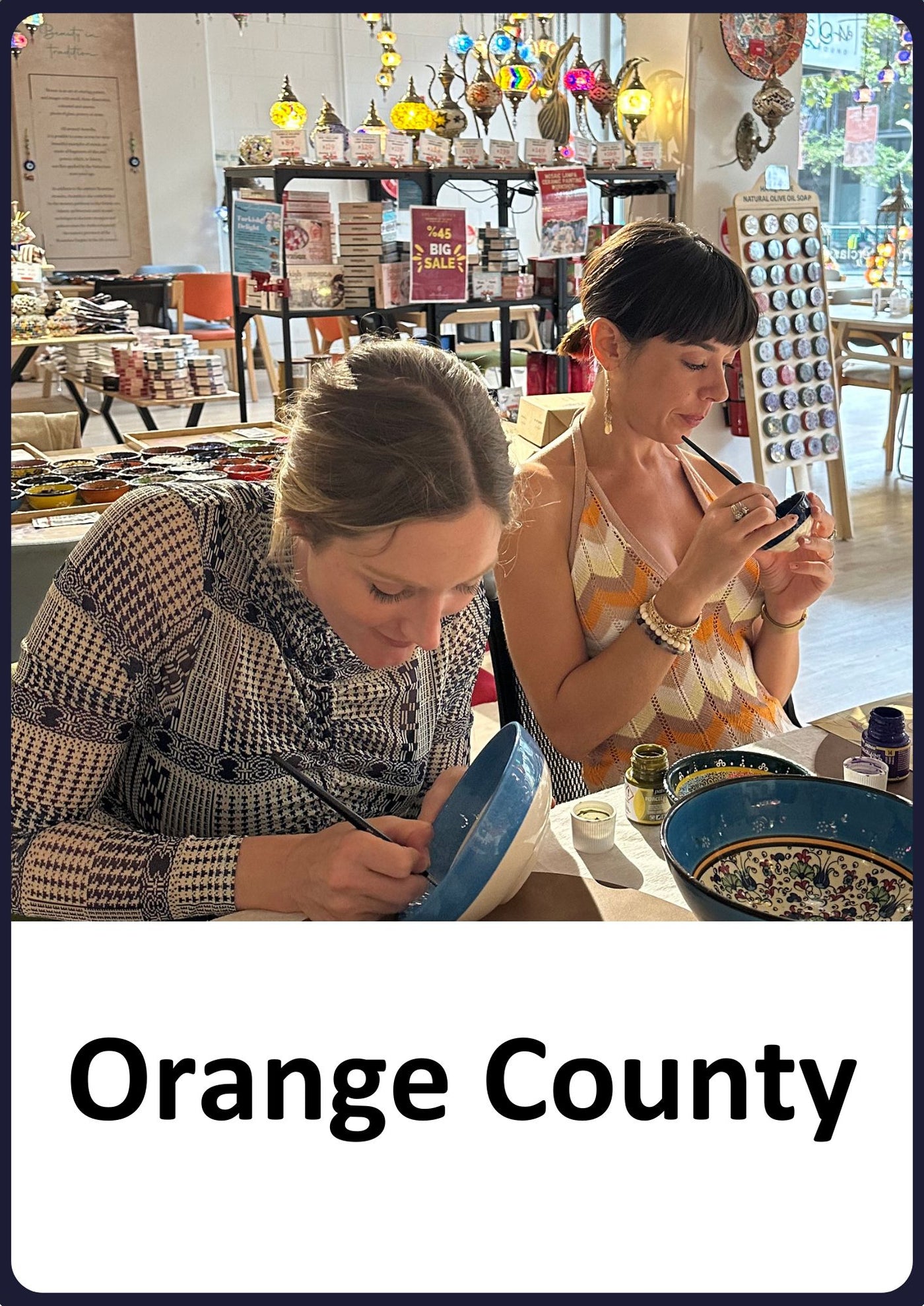 Ceramic Painting Classes in Orange County
