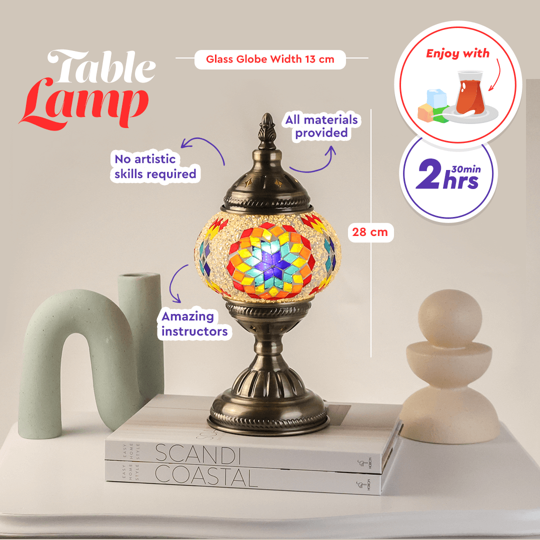 m*u様 ラボ教育センター　ラボパーティー　41セット Mosaic Lamp Classes in Iowa City | Art Masterclass – Art