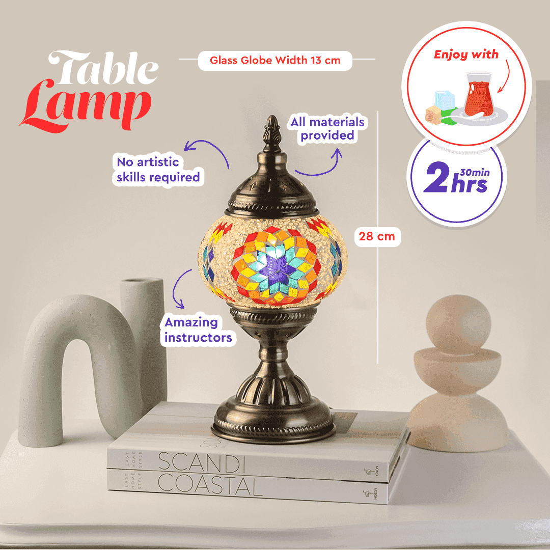 Mosaic Lamp Classes in Knoxville | Art Masterclass – Art