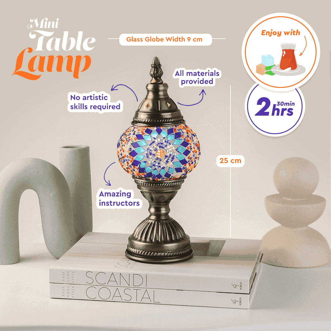 Mosaic Lamp Classes in Athens | Art Masterclass – Art Masterclass USA