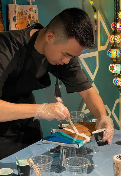 Resin Art Classes in Dallas