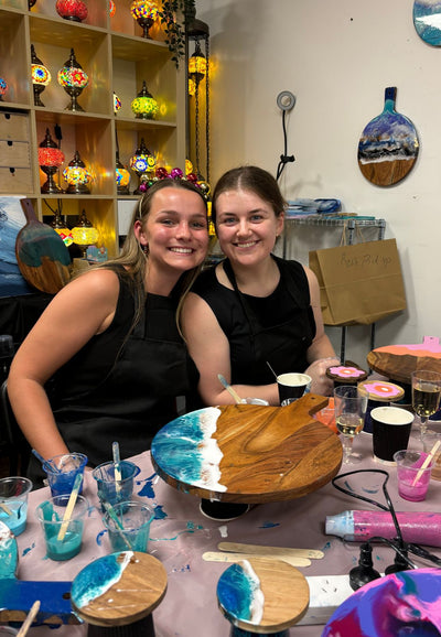 Resin Art Classes in Dallas
