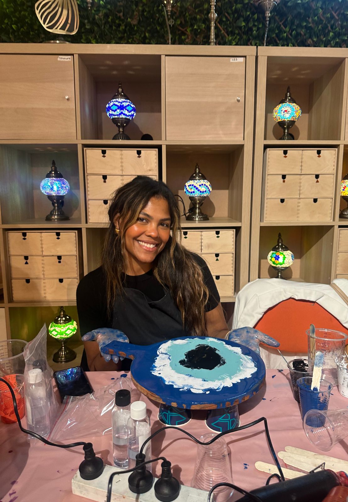 Resin Art Classes in Dallas