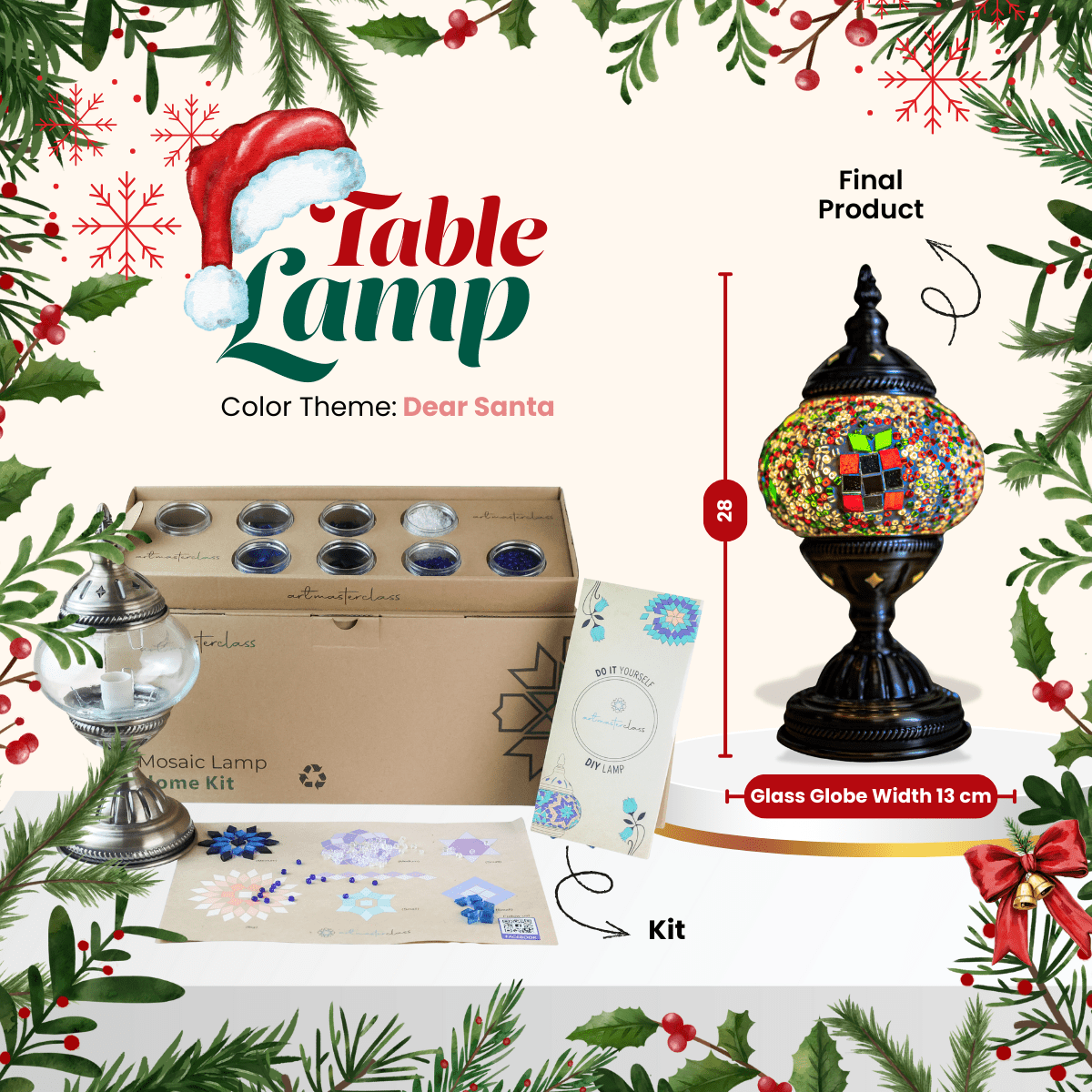 Table Lamp Christmas Collection DIY Kit