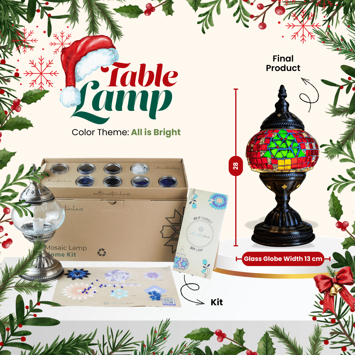 Table Lamp Christmas Collection DIY Kit
