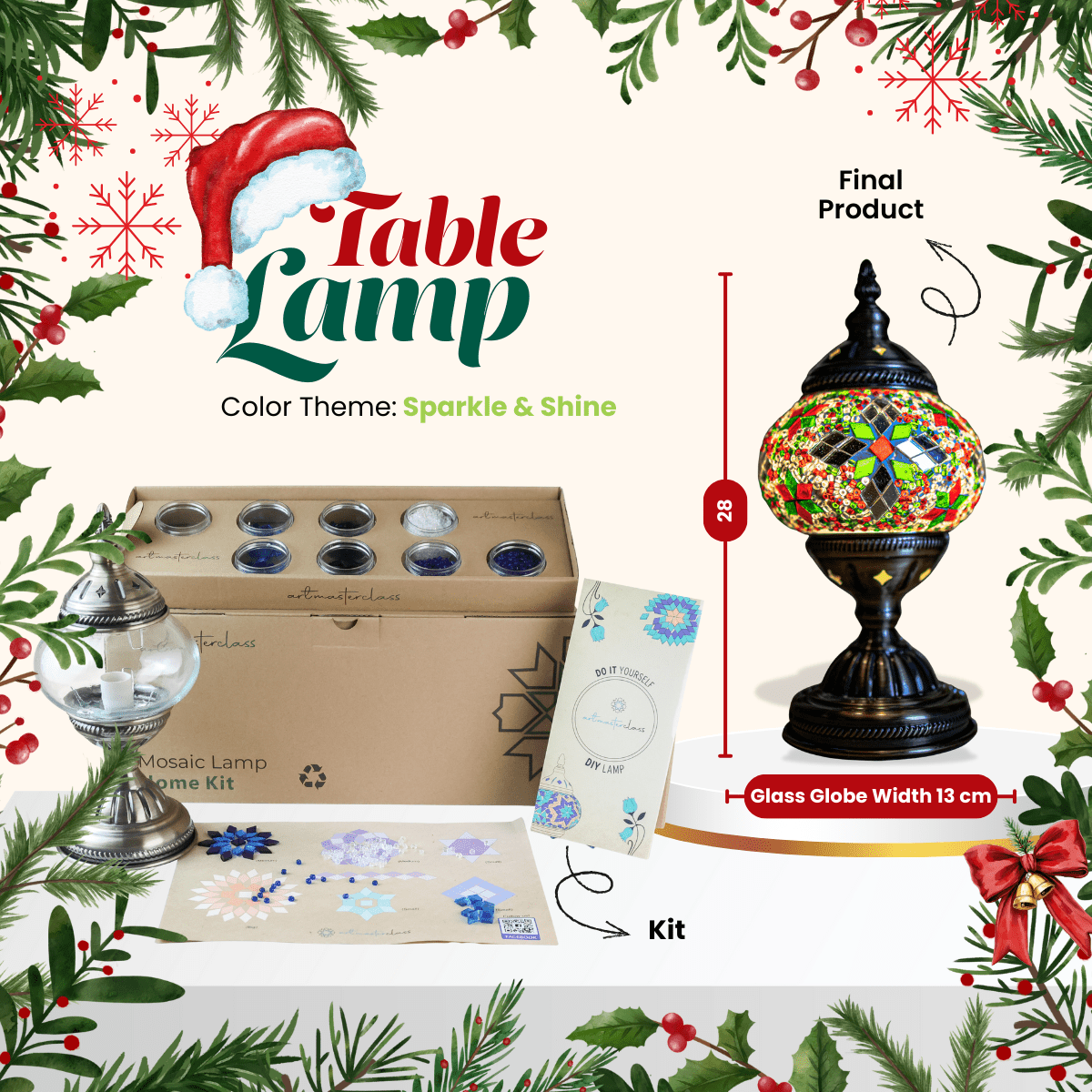 Table Lamp Christmas Collection DIY Kit